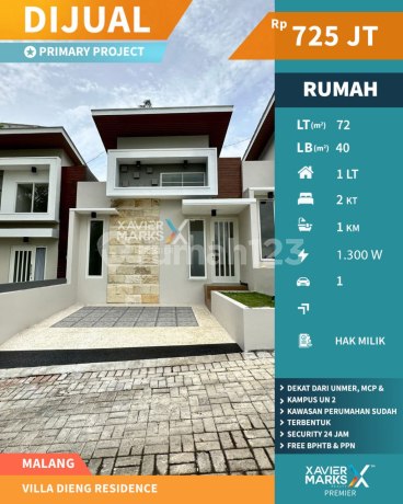 Rumah Murah Bangunan Baru Gress di Villa Dieng Residence Malang Rumah Murah Bangunan Baru Gress di Villa Dieng Residence Malang