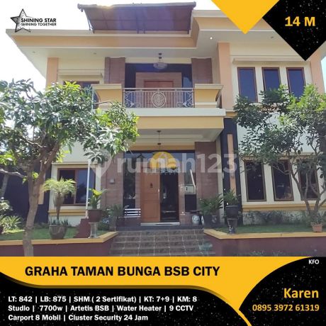 Di Jual Rumah di Graha Taman Bunga Bsb Cocok Utk Kos Di Jual Rumah di Graha Taman Bunga Bsb Cocok Utk Kos