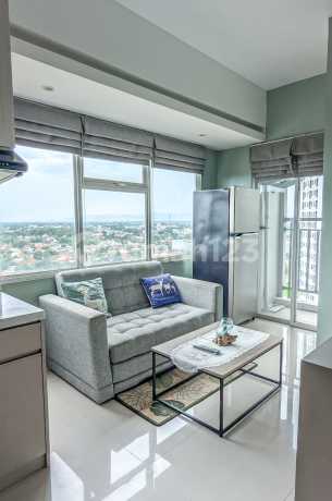 Dijual Apartmen Serpong Garden Lokasi Strategis BSD Deket Stasiun Cisauk, Eon Mall,Kampus,Furnished