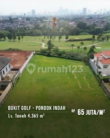 Kavling di Bukit Golf Pondok Indah Vie Golf Hadap Selatan Kavling di Bukit Golf Pondok Indah Vie Golf Hadap Selatan
