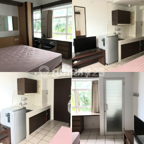 BU Apartment Metropolis Studio lantai rendah, interior ciamik, siap pakai .
