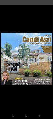 Rumah tengah kota Semarang perumahan elit dekat Akpol dekat sekolah internasional dekat tol dijual di Candi asri Candisari Semarang selatan Rumah tengah kota Semarang perumahan elit dekat Akpol dekat sekolah internasional dekat tol dijual di Candi asri Candisari Semarang selatan