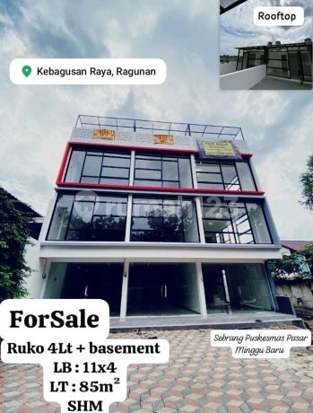 Ruko Mewah Bagus Murah Redy Siap Huni Kebagusan Raya 