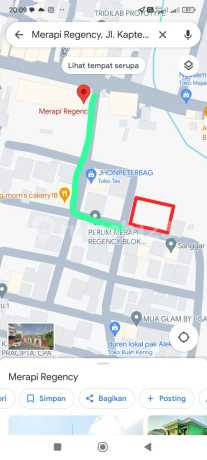 Tanah Exclusive Dalam Perumahan Merapi Regency Jalan Kaliurang 