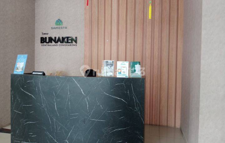 Apartemen Sentraland Tower Bunaken, Luas 22m2, type studio, timur