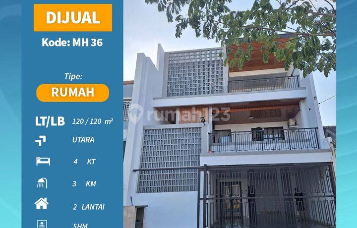 Rumah 2 Lt Bagus SHM Pondok Nirwana Anggaswangi Mh 36