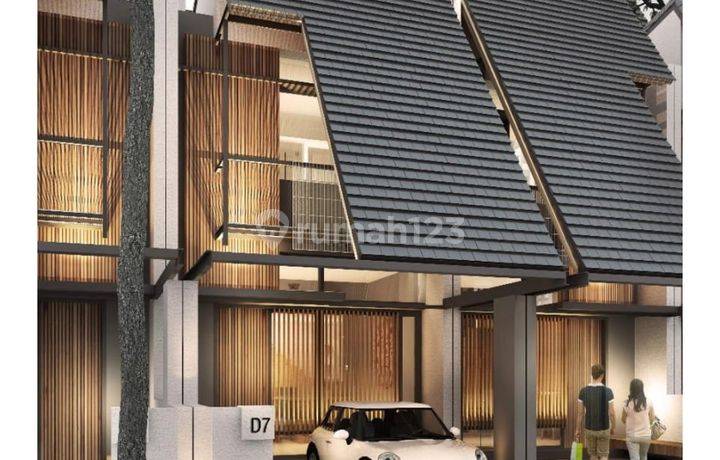 Rumah 2 Lantai Cluster Fleekhauz Bsd City Furnished