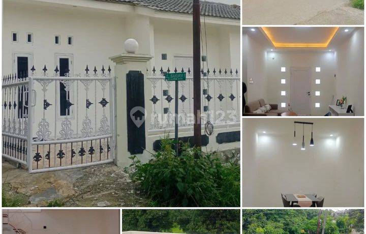 Rumah Hook 1 1/4 Lantai Baru renov Di Perum Kopassus Pelita 1 Depok Jawa Barat