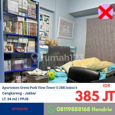 Hfn0339 Apartemen Green Park View Tower G 2br Lantai 6 Furnish Cengkareng Jakarta Barat Hfn0339 Apartemen Green Park View Tower G 2br Lantai 6 Furnish Cengkareng Jakarta Barat