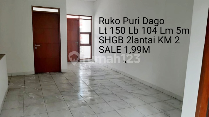 Ruko Puri Dago Antapani TERMURAHHHH 