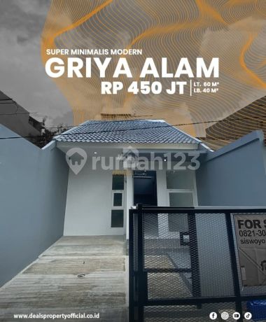 Dijual Rumah Baru Siap Huni Griya Alam Sentul
