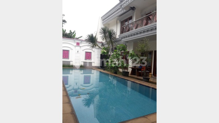 Rumah Mewah Kemang Lt 515 m2, Furnished Davinci, SHM