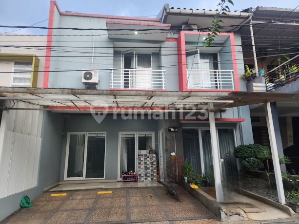 RUMAH SIAP HUNI FURISHED NYAMAN MINIMALIS LOKASI STRATEGIS DI MUSTIKA HEGAR REGENCY BANDUNG