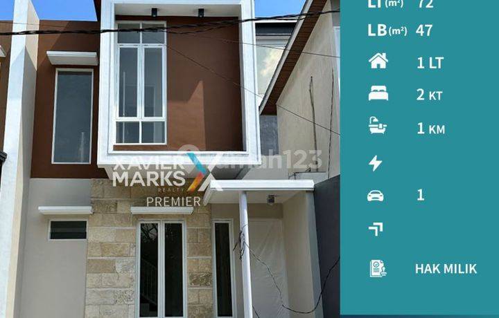 Rumah Baru Gress Minimalis di Villa Dieng Residence Malang