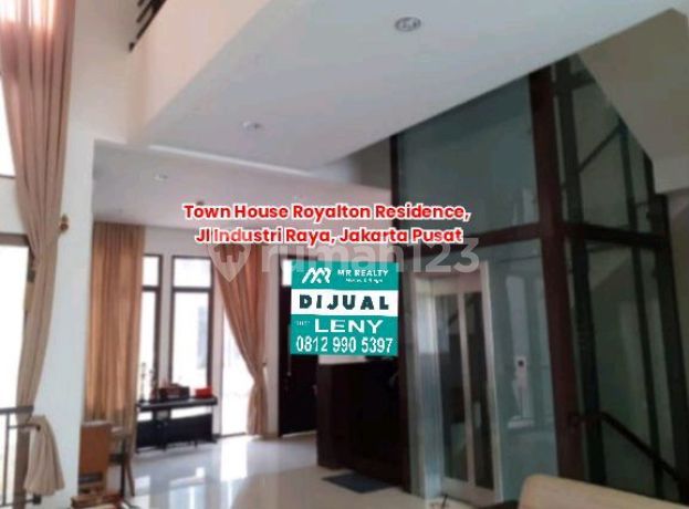 Murah Dibawah Njop Town House Royalton Residence, Jakarta Pusat