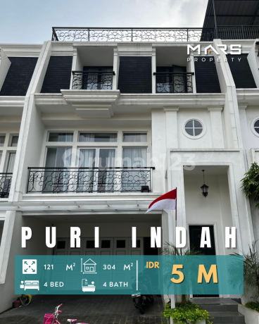 Rumah Madja Residence Kembangan Puri, 3 Kamar Tidur Fully Furnished Interior