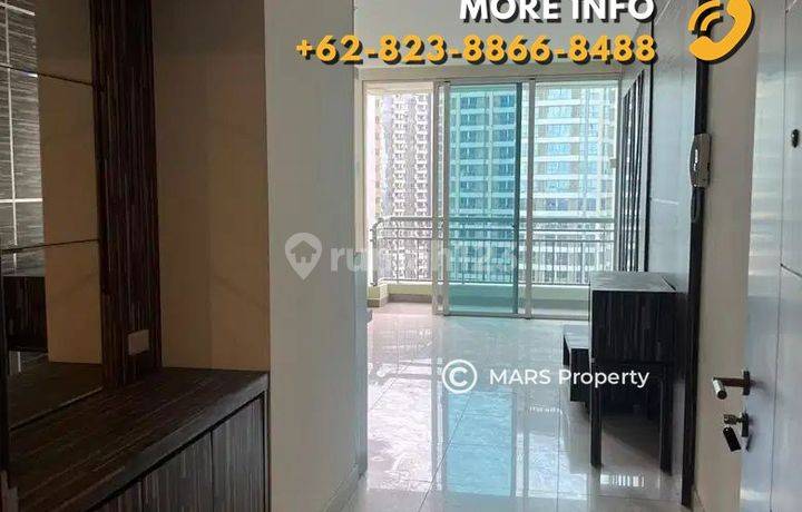 FOR SALE MURAH APARTEMEN CENTRAL PARK RESIDENCE  2+1 BEDROOM SEMI FURNISHED 