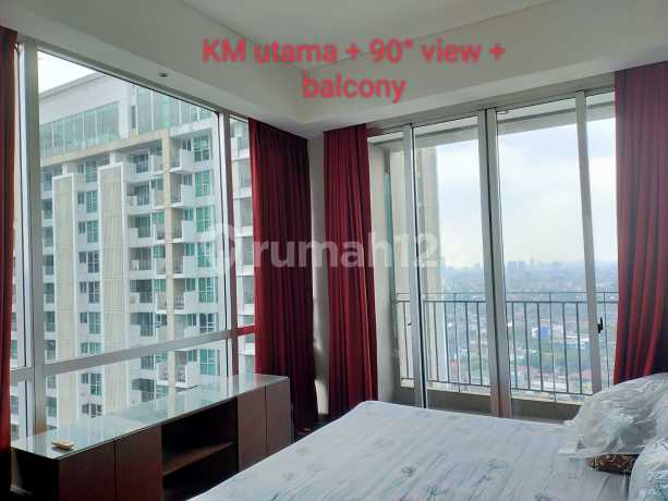 Turun Harga Dijual 3 Jadi 2 Bedrooms Kemang Village Apartment Tower Empire Nice View, Lippo Mall Kemang