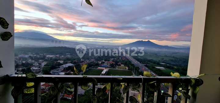 DIJUAL APARTMENT VIEW GUNUNG SEMI FURNIS LRT CITY RSP SENTUL CITY