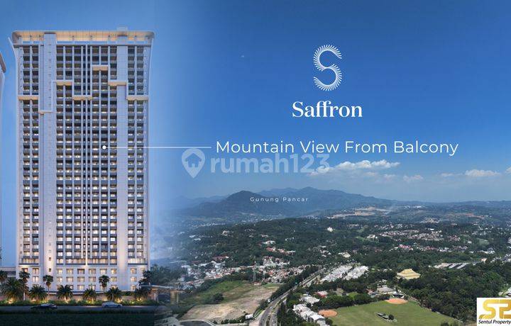  Dijual Apartmen Baru+kolam Renang Di Saffron Sentul City Ssr629 