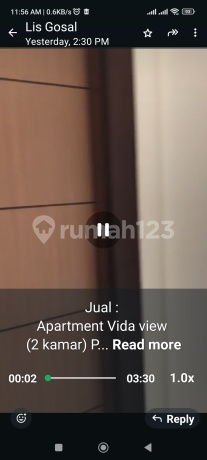 Dijual Apartemen Full Furnished di Vida View Makassar (Ls) Dijual Apartemen Full Furnished di Vida View Makassar (Ls)