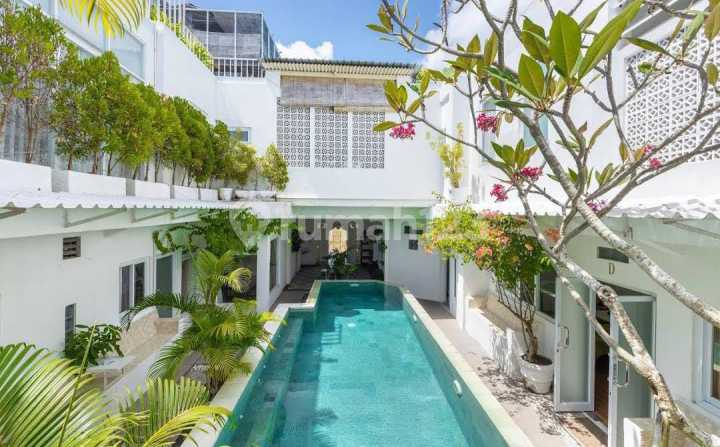 Jual Guest House Aktif Canggu View Sawah Full Furnish