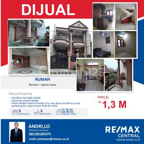 Rumah Green Garden SHM Rorotan, Jakarta Utara Rumah Green Garden SHM Rorotan, Jakarta Utara