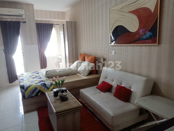 Tipe 1 Br,full Furnish,,view Keren,apartemen Tengah Kota Semarang