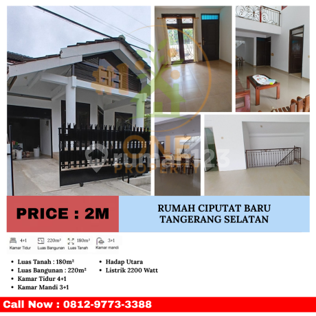 Dijual Rumah di Ciputat Baru - Tangerang Selatan Dijual Rumah di Ciputat Baru - Tangerang Selatan