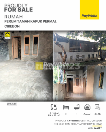 Dijual Rumah Legalitas HGB di Perumahan Taman Kapuk Permai, Cirebon