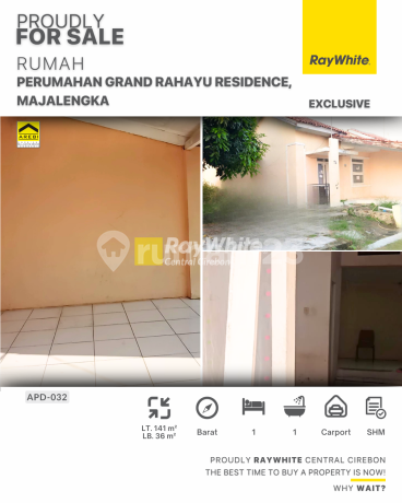 Jual Rumah SHM Posisi Hook di Perumahan Grand Rahayu Residence, Majalengka Jual Rumah SHM Posisi Hook di Perumahan Grand Rahayu Residence, Majalengka
