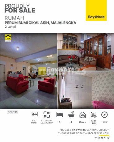 Jual Rumah 2 Lantai Legalitas SHM & IMB di Perumnas Bumi Cikal Asih, Majalengka Jual Rumah 2 Lantai Legalitas SHM & IMB di Perumnas Bumi Cikal Asih, Majalengka
