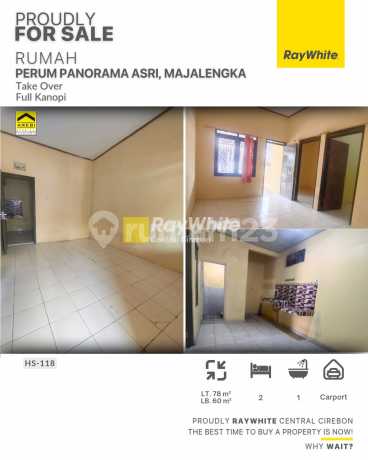 Dijual/Take Over Rumah di dalam Perumahan Panorama Asri, Majalengka