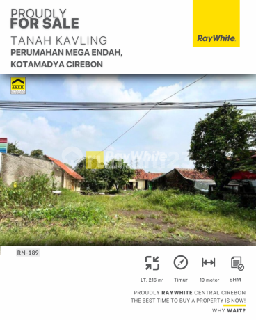 Dijual Tanah Kavling Hadap Timur di Perum Mega Endah, Kotamadya Cirebon Dijual Tanah Kavling Hadap Timur di Perum Mega Endah, Kotamadya Cirebon