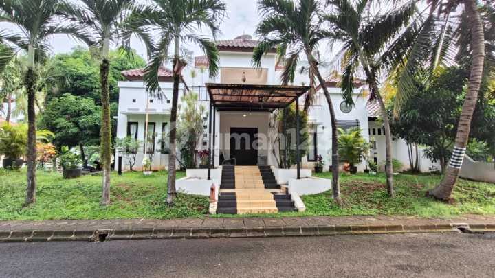 Rumah Bintaro Jaya Cluster Graha Taman Luas Tanah 450 M² Luas Bangunan 550 M² Bangunan 3lantai Kamar Tidur 6+3kamar Mandi 4+1 Posisi Hoek Hadap Selatan & Barat Dapur Bersih & Kotor Harga 25 Milyar Nego