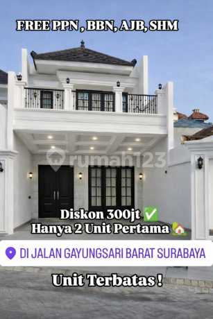 Rumah Baru Mewah Komplak Gayungsari Dekat Masjid Agung Al Akbar Surabaya Rumah Baru Mewah Komplak Gayungsari Dekat Masjid Agung Al Akbar Surabaya