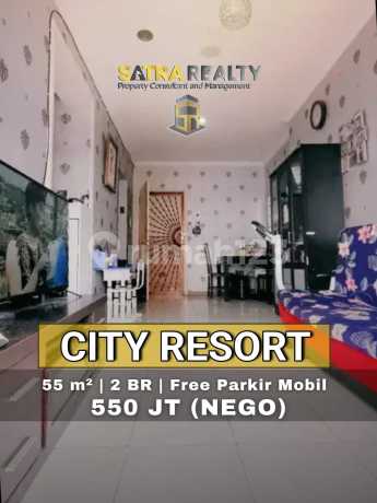 City Resort Cengkareng Apartment Strategic Location 55 M2 2 BR