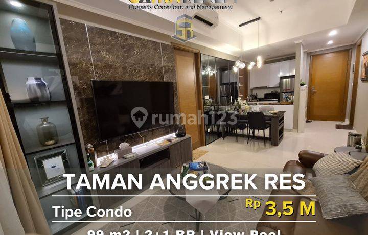 Condominium Taman Anggrek Residence View Kolam Renang