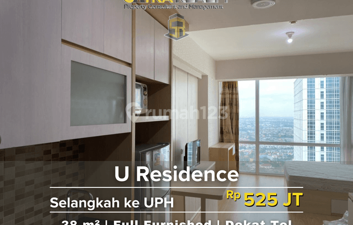 U Residence Apartment Full Furnished With Excelent Facility