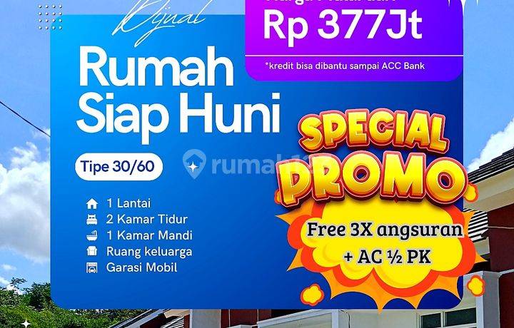 Keren DP 2jt Aja Rumah Siap Huni di Rumahku Matagara Tangerang