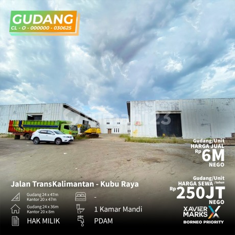 Komplek pergudangan Prima lestari Gudang Siap pakai 