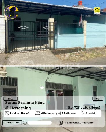 Dijual Rumah 1Lt Komp. Permata Hijau Jalan Hertasning 725 Juta Vc Dijual Rumah 1Lt Komp. Permata Hijau Jalan Hertasning 725 Juta Vc