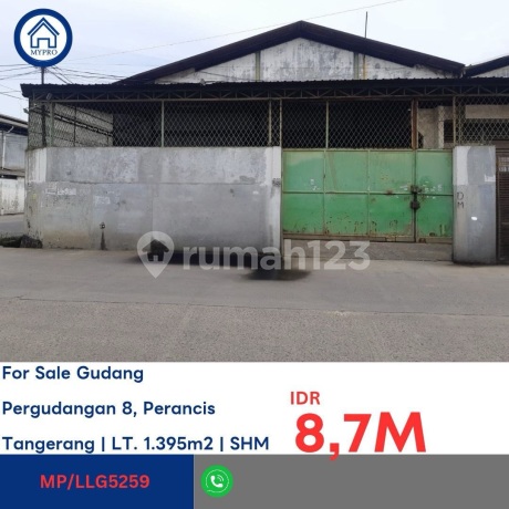 Dijual Cepat Gudang Di Komplek Pergudangan 8, Kosambi, Tangerang