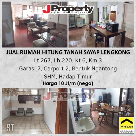  Dijual Rumah Murah Hitung Tanah Sayap Lengkong /.meter.hanya 10 Jt.an