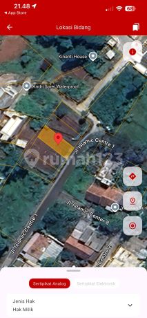 Tanah Kavling Shm 110m² Di Islamic Center Cikadut Bandung Tanah Kavling Shm 110m² Di Islamic Center Cikadut Bandung