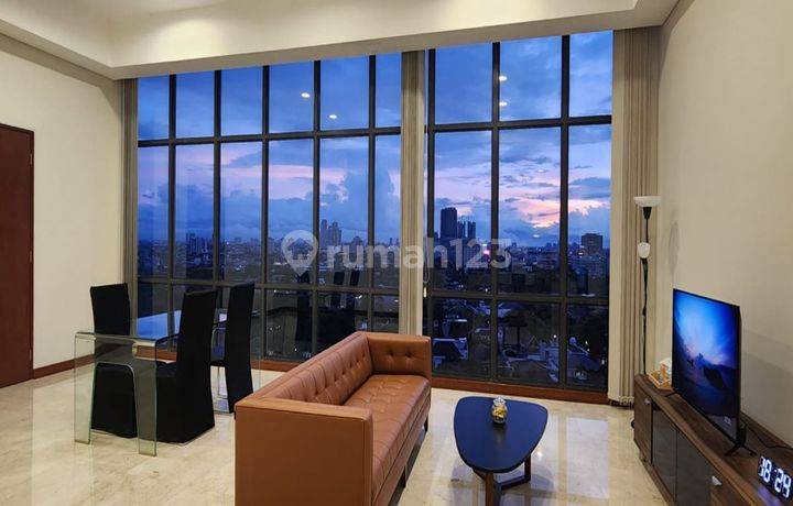 Senopati Penthouse 2BR Furnished Lokasi Di Scbd