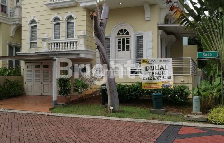 Rumah 3 Lantai semi furnished siap huni di Montana Village by Paramount Land Gading Serpong Tangerang