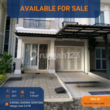 Rumah 2 Lantai 3 Kamar Hadap Selatan Di Il Rosa Gs-no Cobroke Rumah 2 Lantai 3 Kamar Hadap Selatan Di Il Rosa Gs-no Cobroke