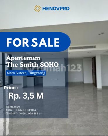 The Smith SOHO Dijual Cepat Posisi Hoek Best View The Smith SOHO Dijual Cepat Posisi Hoek Best View