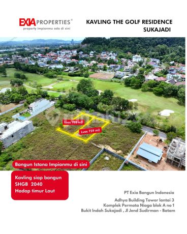 Kavling The The Golf Residence Sukajadi View Golf 360 700an M2 Kavling The The Golf Residence Sukajadi View Golf 360 700an M2